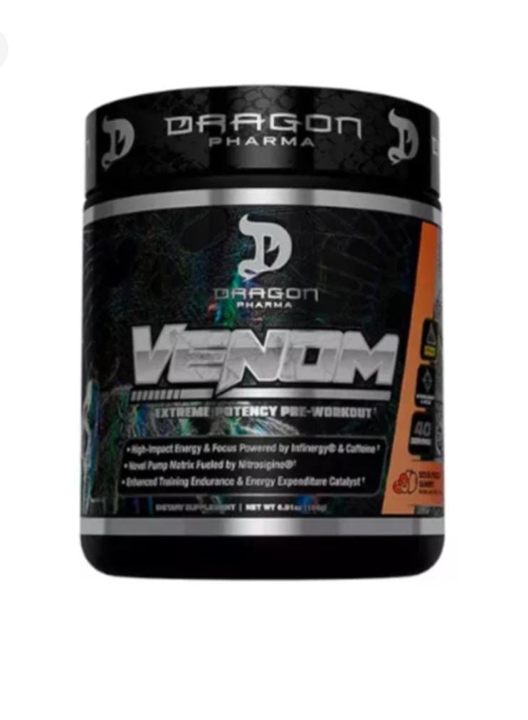 imgProduct_1046 DRAGON VENOM 40 SERV SOUR PEACH GUMMY - Imagen 1
