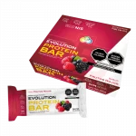 EVOLUTION PROTEIN BAR FRUTOS ROJOS 1 PZA