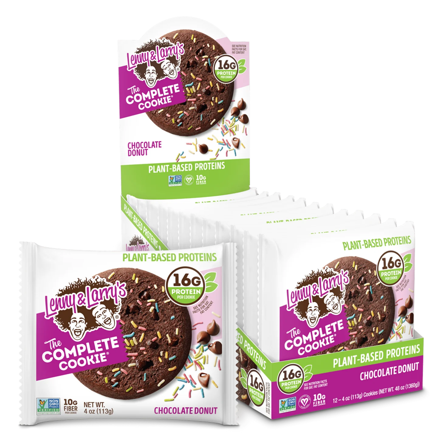 imgProduct_1897 L&L COMPLETE COOKIE 1 PZA CHOCOLATE DONUT - Imagen 1