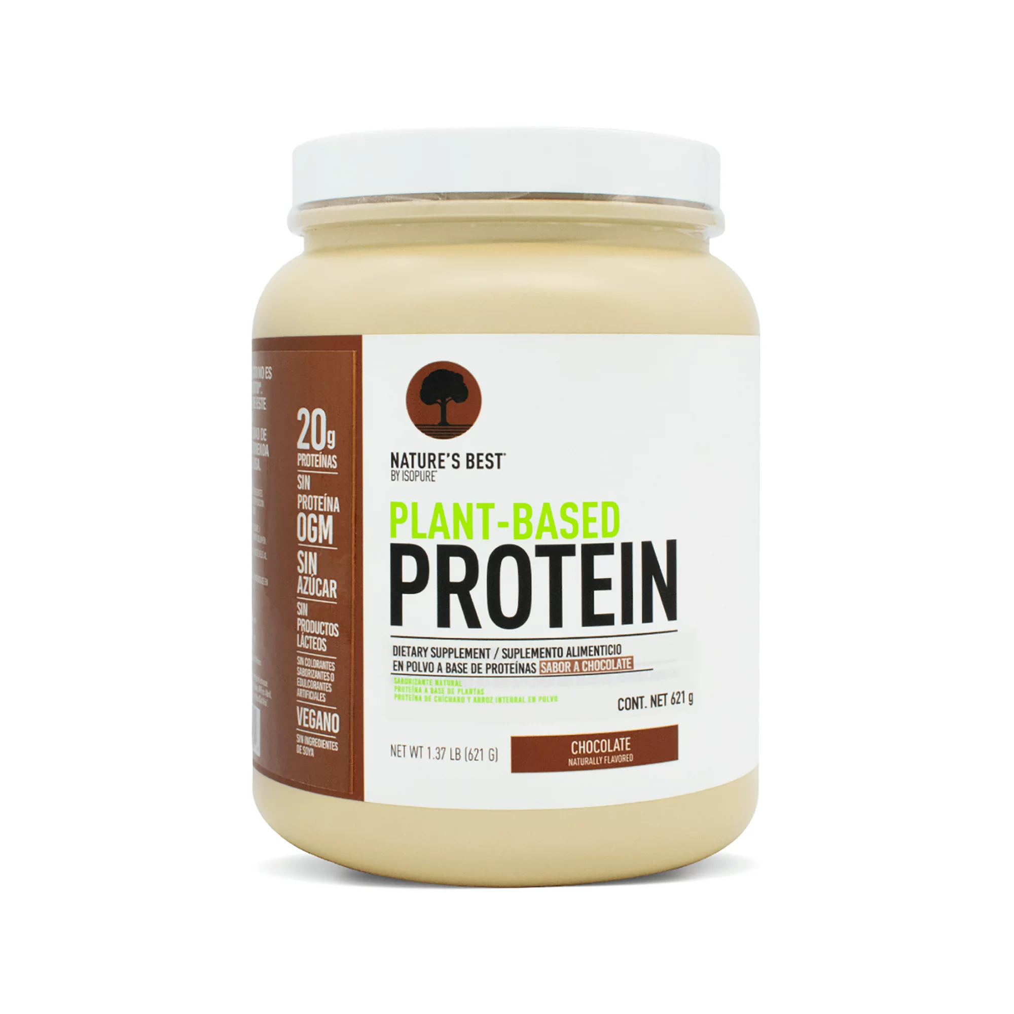 imgProduct_2476 NB ISOPURE PLANT BASED 1.37 LB (621 grs) CHOCOLATE - Imagen 1