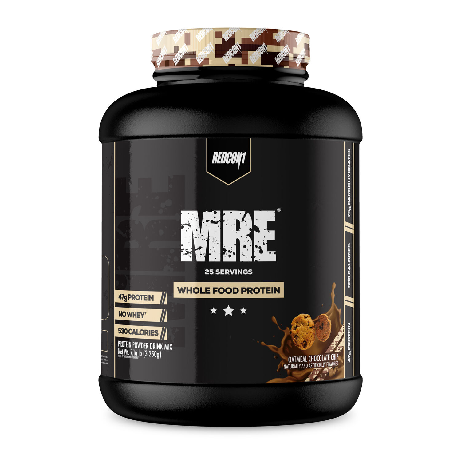 imgProduct_3037 REDCON1 MRE MEAL REPLACEMENT 7.15 LBS OATMEAL CHOCOLATE CHIP - Imagen 1