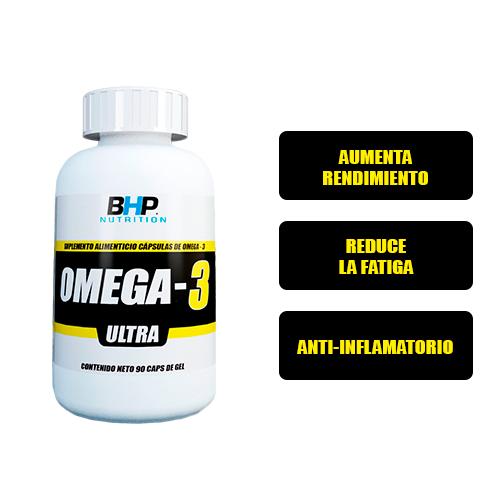 imgProduct_477 BHP OMEGA-3 ULTRA 90 GEL CAPS - Imagen 1