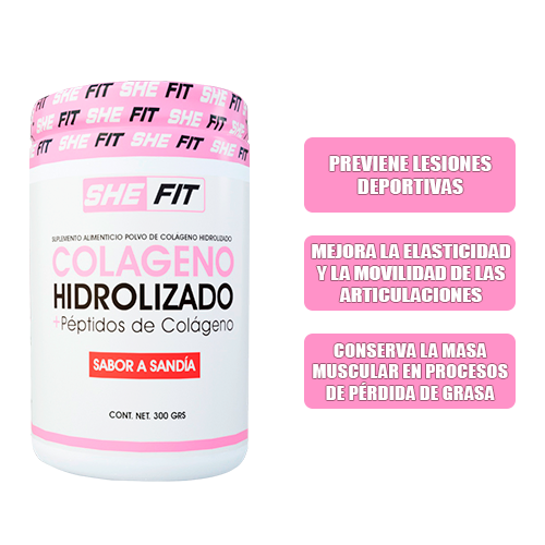 imgProduct_480 BHP SHE FIT COLAGENO HIDROLIZADO 30 SERV SANDIA - Imagen 1