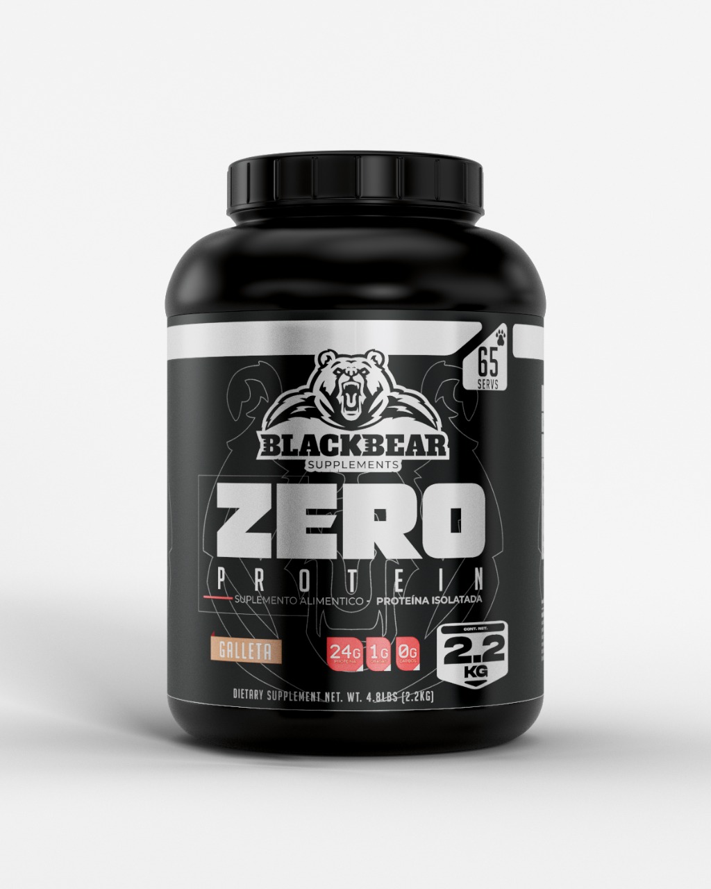 imgProduct_565 BLACKBEAR ZERO PROTEIN 4.8 LBS FRESA - Imagen 1