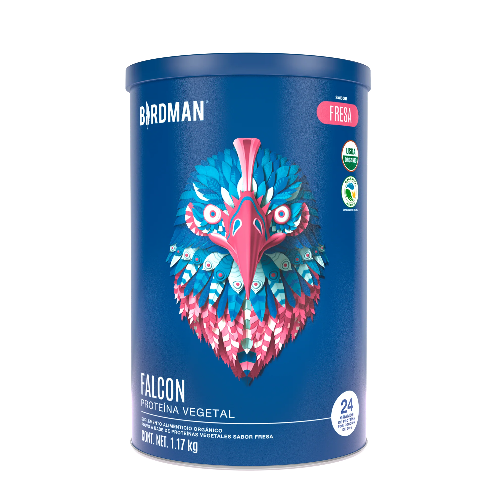 imgProduct_7503025737515 BIRDMAN FALCON PROTEINA FRESA 1.17 KG - Imagen 1