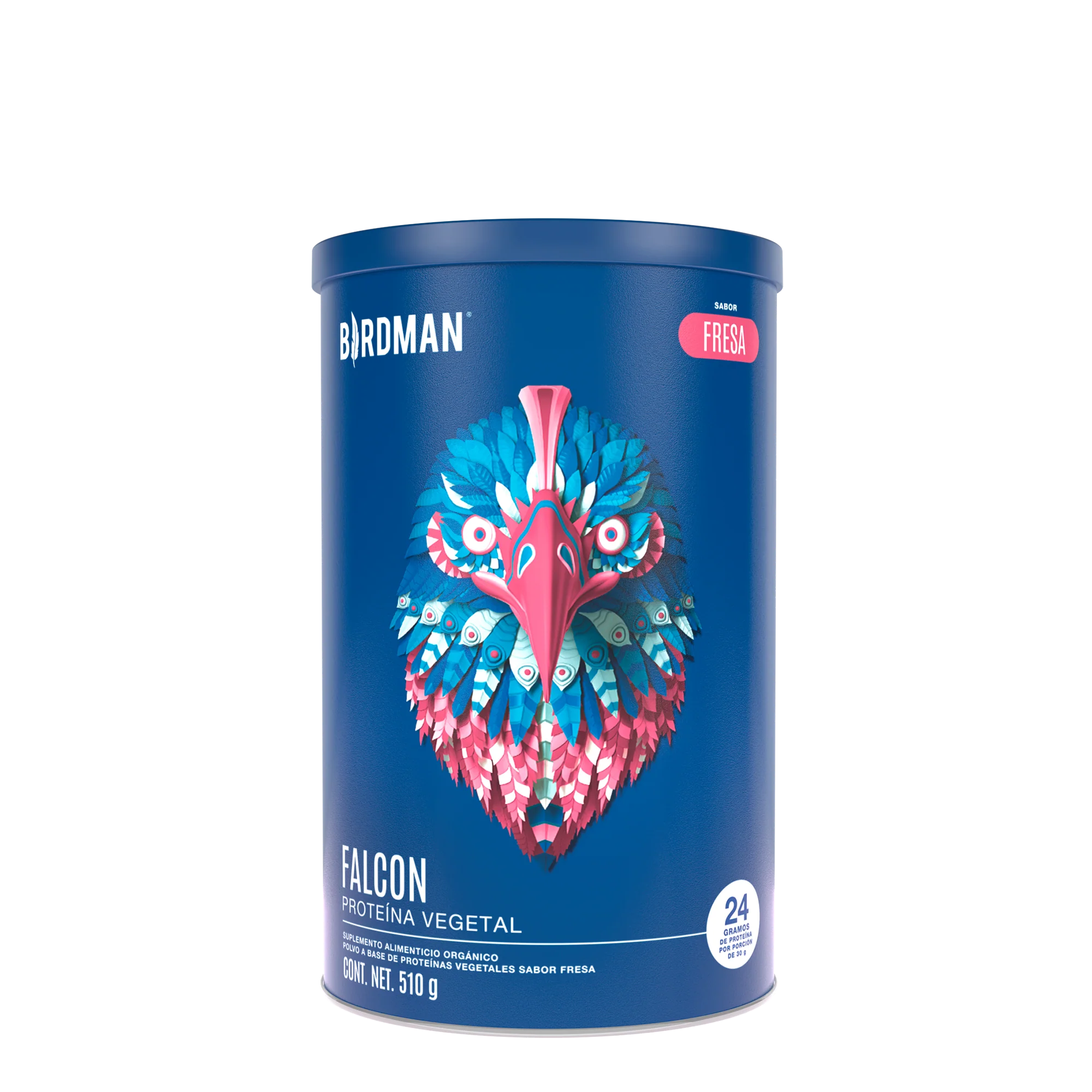 imgProduct_7503025737522 BIRDMAN FALCON PROTEINA FRESA 510 GRS - Imagen 1