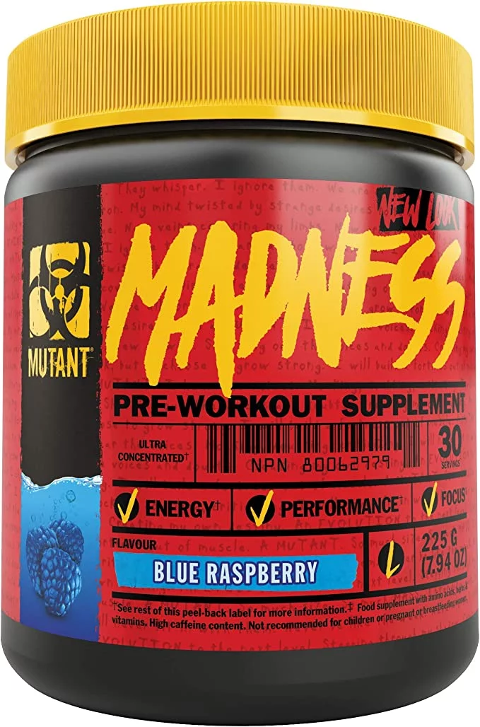imgProduct_811662021094 MUT MADNESS (30 SERV) BLUE RASPBERRY - Imagen 1