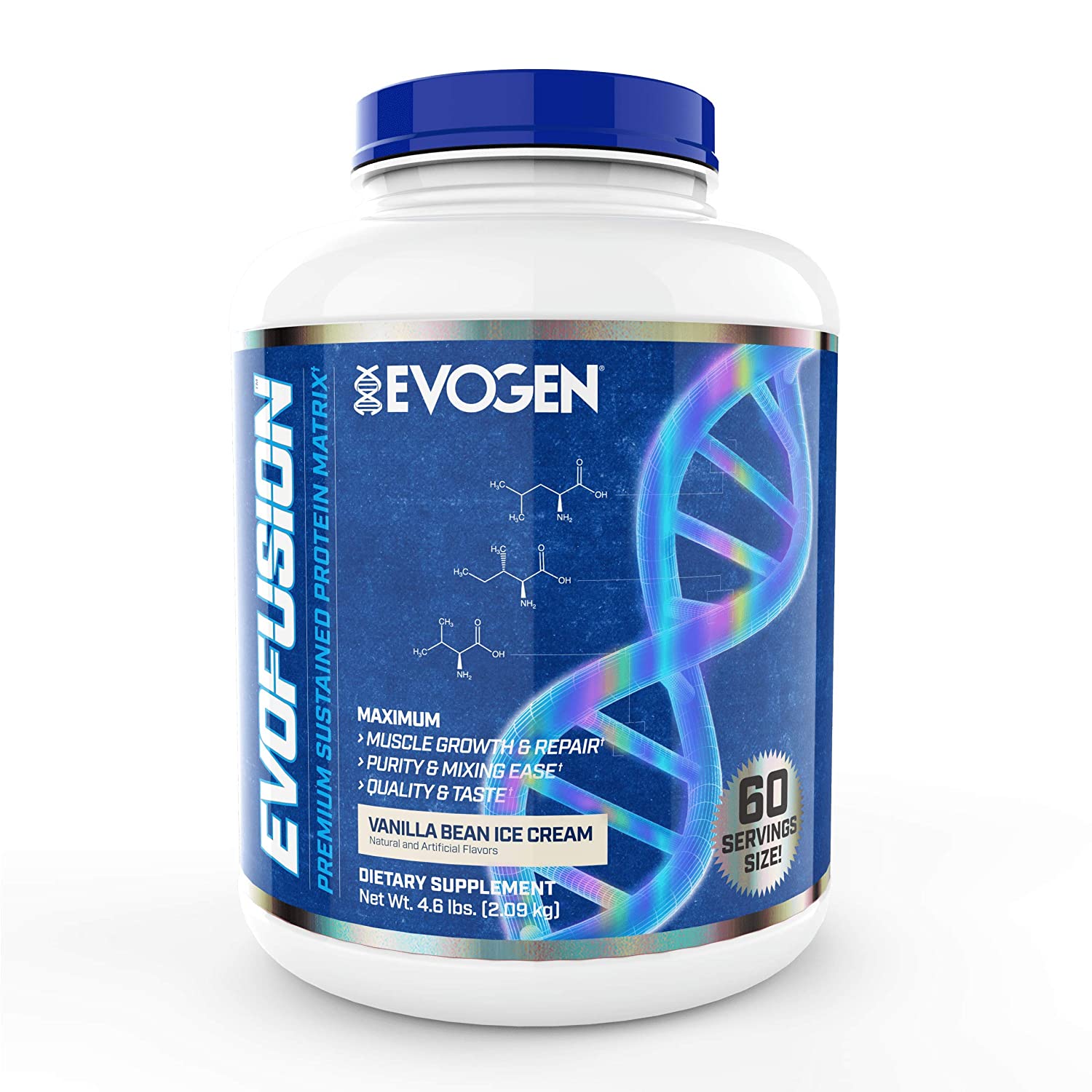 imgProduct_817189022750 EVO EVOFUSION 4.6 LBS VAINILLA BEAN ICE CREAM - Imagen 1