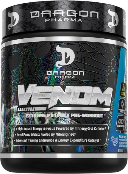 DRAGON VENOM 40 SERV BLUERASPBERRY