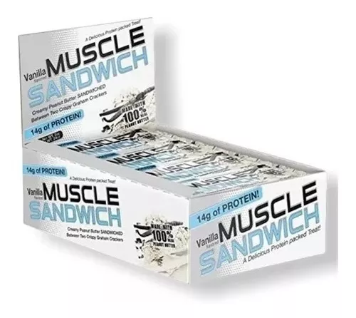 imgProduct_851269003116 MF MUSCLE SANDWICH BAR VAINILLA 1 PZA - Imagen 1