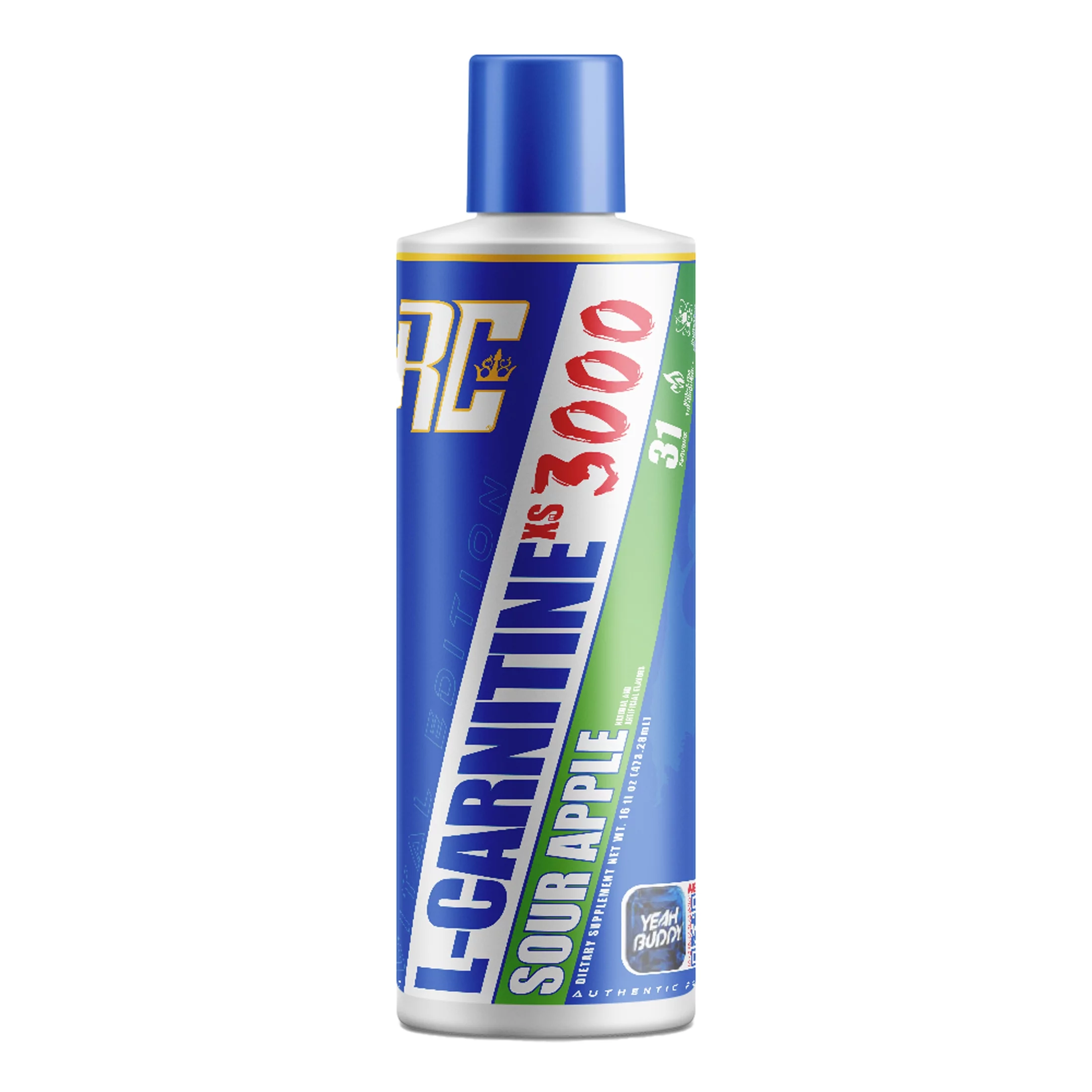 imgProduct_855231007027 RONNIE L-CARNITINE XS 3000 SOUR APPLE 16 OZ - Imagen 1